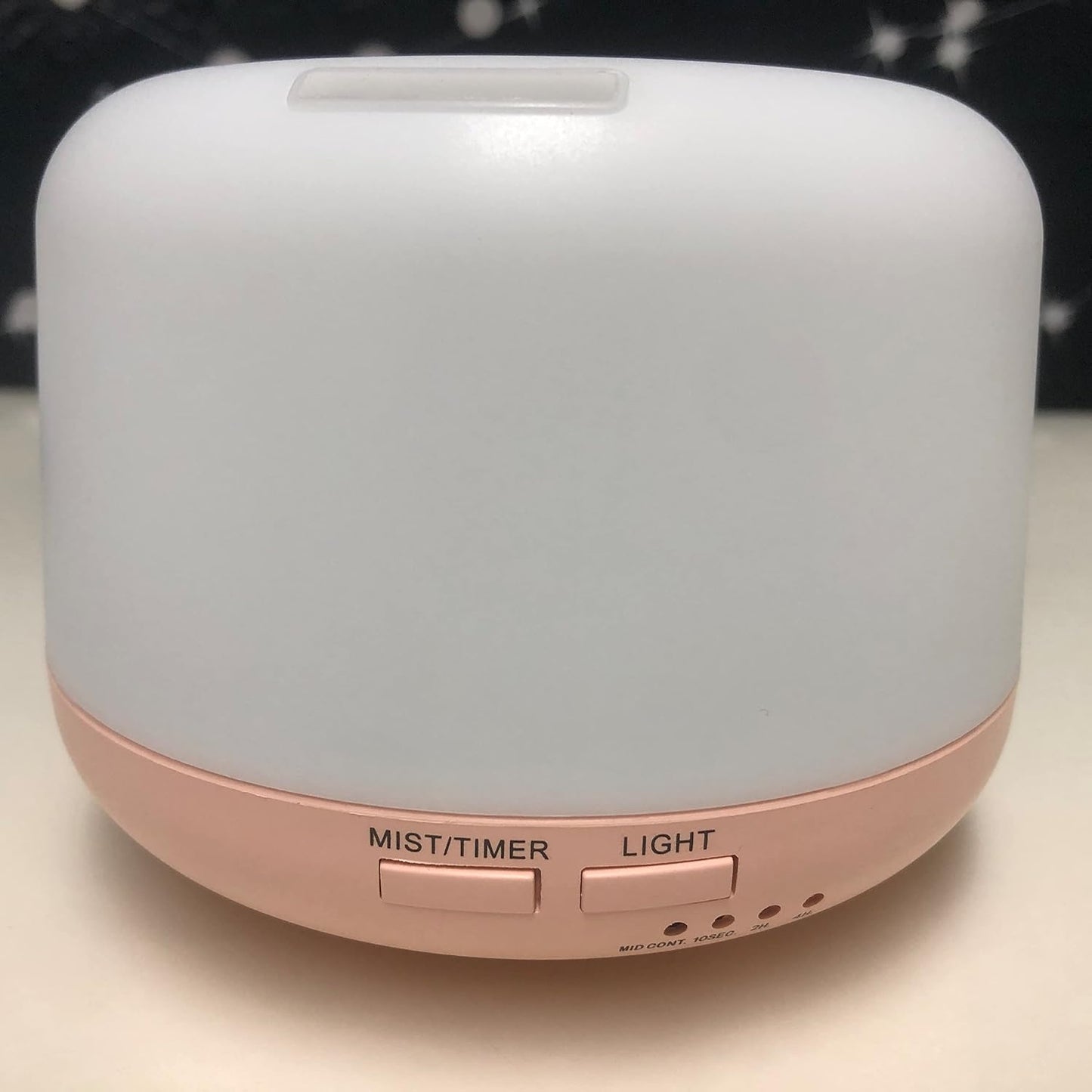 300ML Remote Control Air Diffusers for Essential Oil, Aroma Ultrasonic Scent Diffuser, Aromatherapy Humidfier Diffuser, 7 Color Changing LED Light, Auto-Off, Timer for Home, Room, Office, Kids