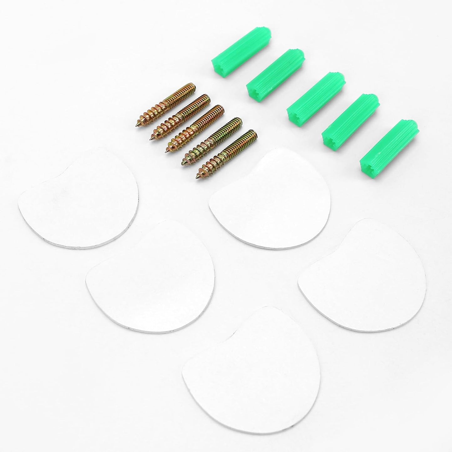 5 Pack Wall Coat Hooks, Cute Decorative Mounted Leash Holder Hangers, Dog Butt Wall Peg for Coat, Hat, Towel, Bag, Key, Plastic Bathroom Rustic Decor - Perfect for Dog Lovers Gifts