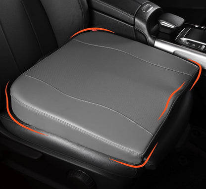 Lofty Aim Car Seat Cushion, Memory Foam Car Seat Cushions for Long Driving | Comfy Car Seat Pillow for Pain Relief, Driver Seat Cushion Adds Height, Butt Cushion for Car, Truck, Office Chair, Black