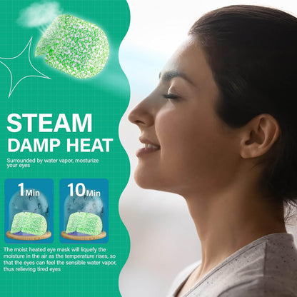 Steam Eye Mask,Warm Eye Compress for Dry Eyes Sleep Mask,Hot Auto Heated Eye Masks Relaxing Items for Women Moist Heat for Eyes Soothing Eye Fatigue,Disposable EyeMask for SPA Essentials