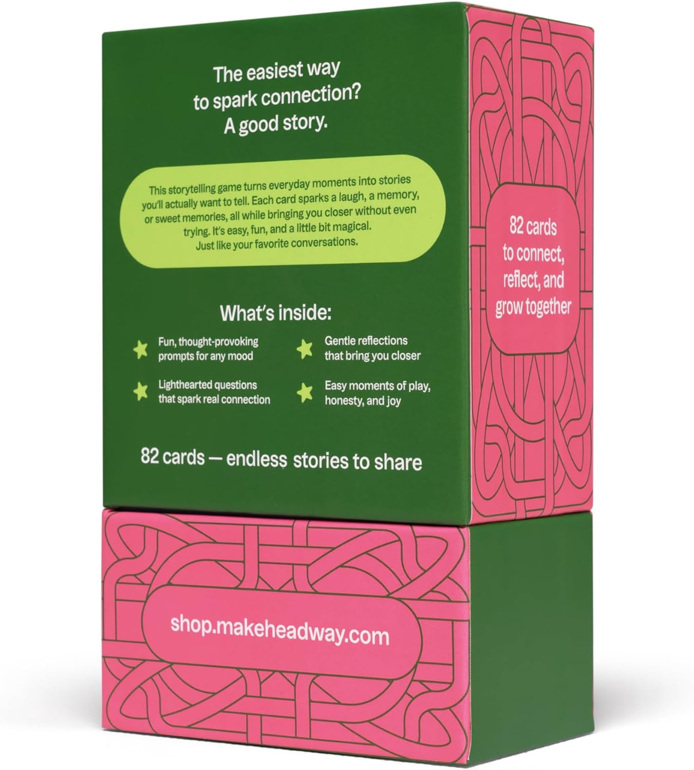 Headway Story Cards Game - Conversation Cards for Friends - Fun Games for Adults - Question Card Game for Storytelling and Deeper Conversation - Card Game for Game Night with Friends
