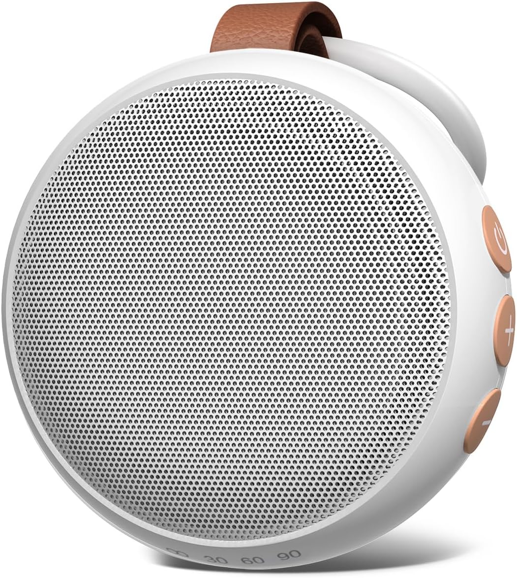 Portable Sound Machine Baby White Noise Machine Travel Noise Machine with 30 Soothing Sounds for Newborn Kids Adults Battery Sleep Brown Noise Masker 4 Timers Memory Function for Travel Home Office