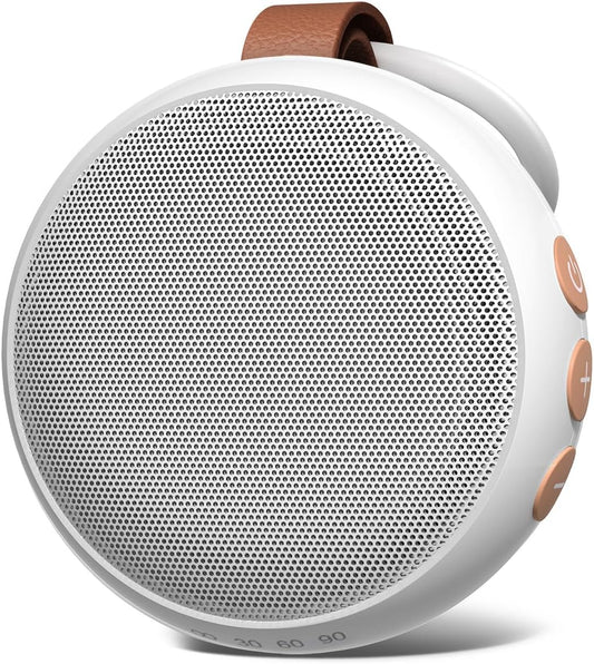 Portable Sound Machine Baby White Noise Machine Travel Noise Machine with 30 Soothing Sounds for Newborn Kids Adults Battery Sleep Brown Noise Masker 4 Timers Memory Function for Travel Home Office