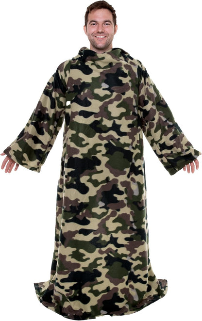 Snuggie The Original Wearable Blanket With Sleeves & Pockets | Cozy Oversized Throw for Adult Men & Women | One Size, 71x54