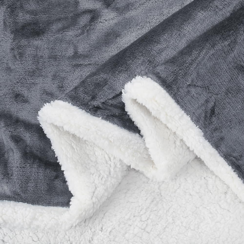 Catalonia Sherpa Wearable Blanket with Sleeves Arms