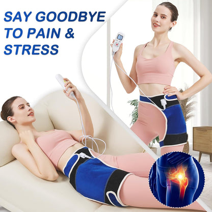 Foot Warmer, Electric Heating Pad for Foot&Ankle Pain Relie Fast Heating | Auto Shut Off Double Sided Heated Feet Warmer with Adjustable Temp for All Day Use to Relieve Achilles Tendonitis(1-Pack)