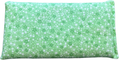 HOME COMFORT Rice & Lavender Microwavable Heating Pad-Reusable Moist Heat or Cold Therapy 10” X 5” (White Clouds)