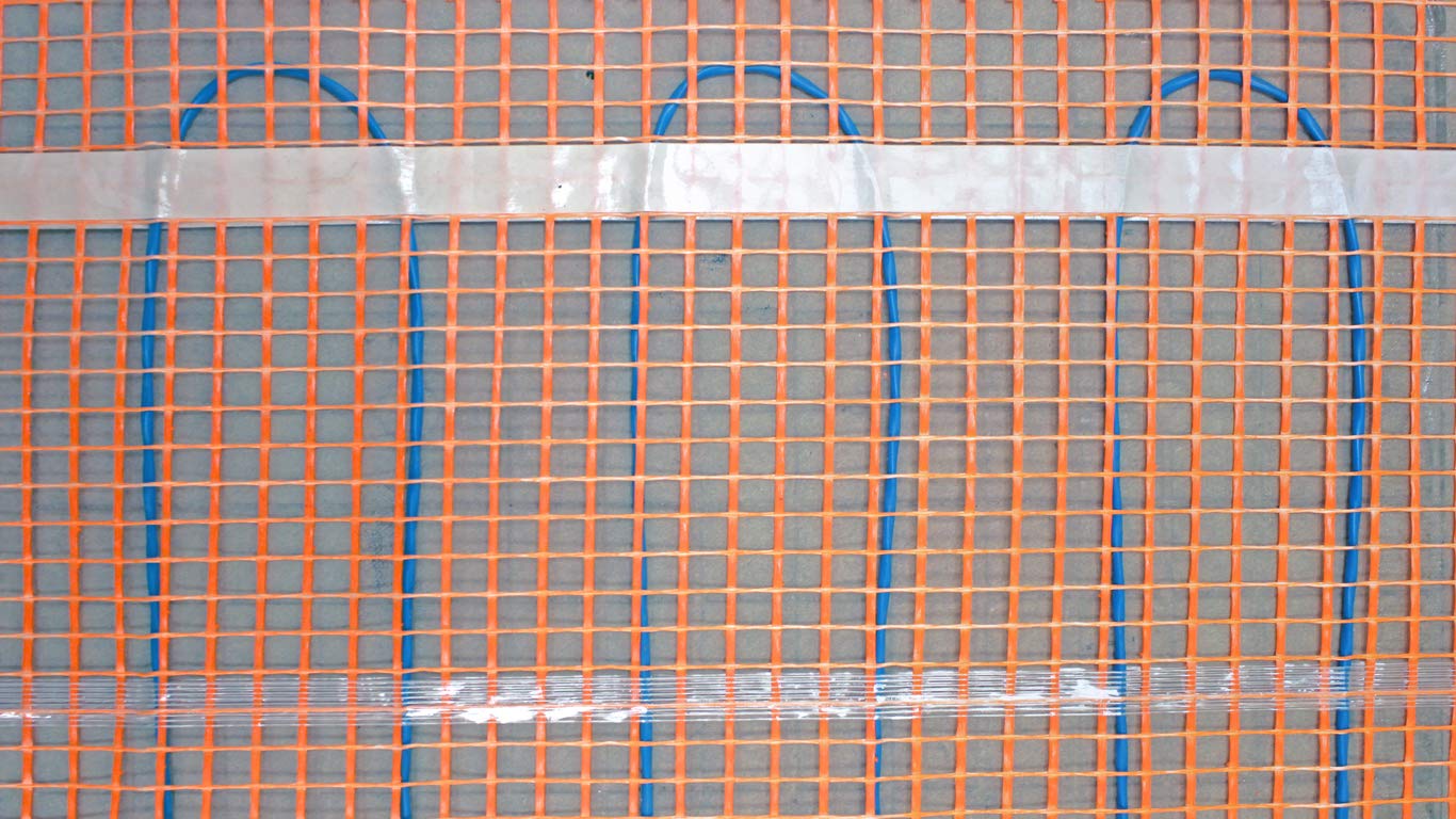 SunTouch TapeMat Electric Floor Heating Mat, 10 Sq. Ft., 2' x 5', (120V), Plain