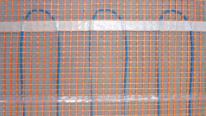 SunTouch TapeMat Electric Radiant Floor Heating Mat, Orange, 120V, 10 Sq Ft