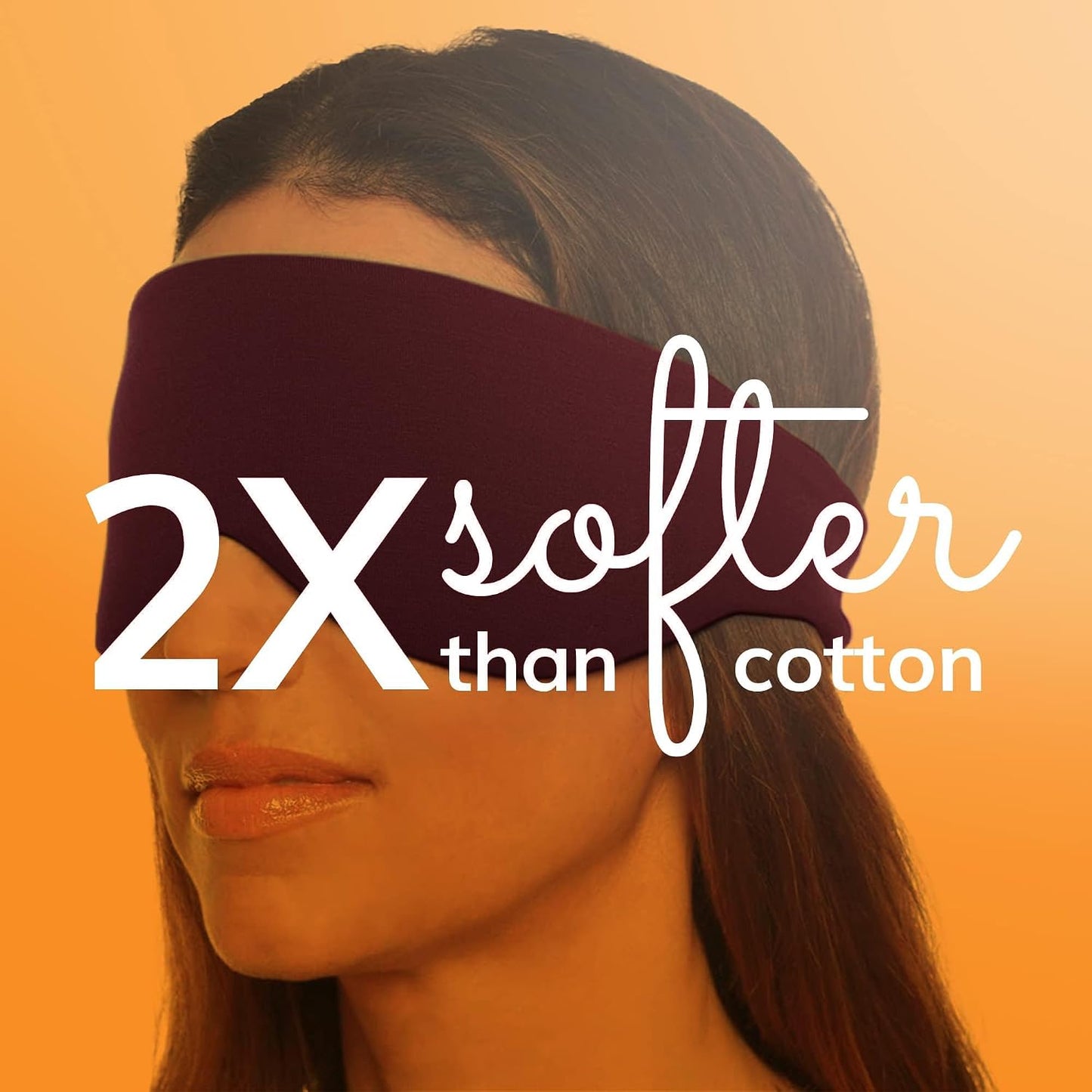 Happyluxe Sleep Mask - Buttery Soft Airplane Eye Mask for Sleeping or Napping in Bed. Machine Washable. - Navy Blue, Made in USA