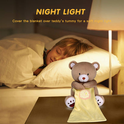BEREST A13 White Noise Machine & Baby Sleep Soother with 15 Soothing Sounds & Projector Night Light Music Box, Cry Sensor, Rechargeable, Portable for Newborns, Toddlers, Attaches to Crib