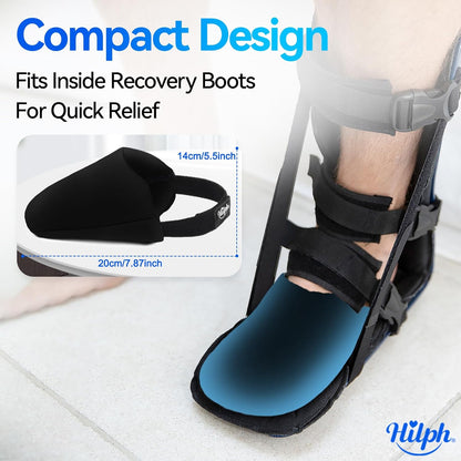 Hilph Foot Toes Ice Pack Wrap for Broken Toes & Bunion Surgery Recovery