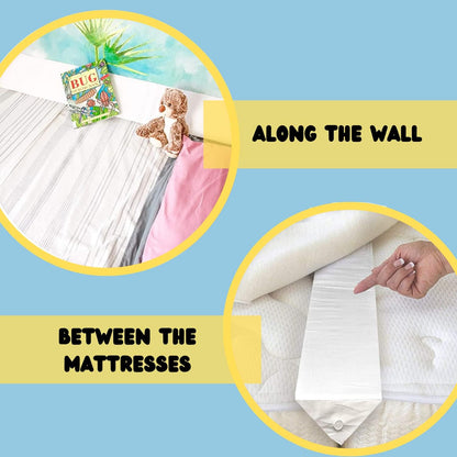 SnugStop The Original Bed Wedge | Gap Filler Between Your Headboard and Mattress | Triangle Pillow Wedge | Bed Filler Wedge | Gap Headboard Filler | Gap Bed Stoppers | Don't Lose Your Pillow(King)