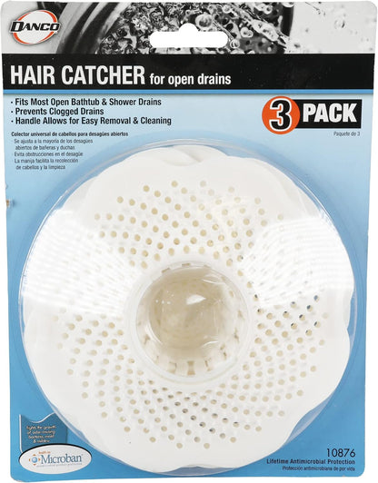 Danco Tub Hair Catcher & Strainer, Drain Clog Prevention (10306)