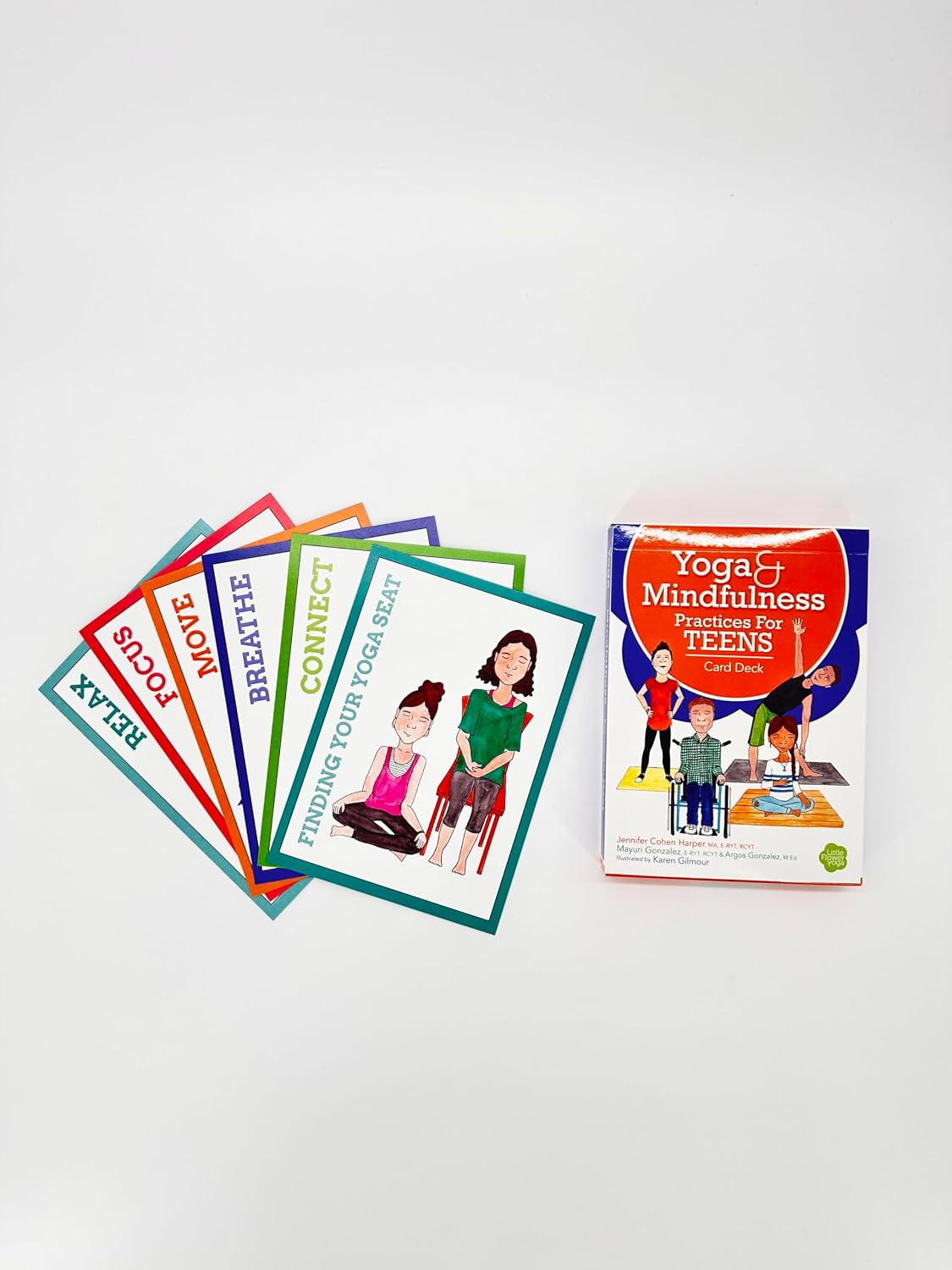 Yoga and Mindfulness Practices for Teens Card Deck
