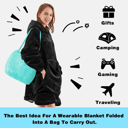 yescool Wearable Blanket Hoodie as Christmas Birthday Gifts for Women Mom - Colors B