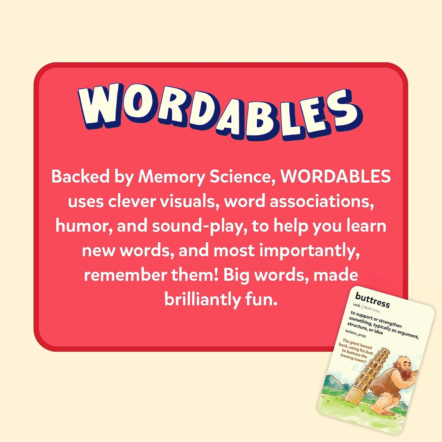 Skillmatics Vocabulary Flash Cards, SAT Prep – Wordables Level 3 | Screen-Free, Spelling Game, Learn 100 words with Wordplay, Visuals, & Soundplay, Learning Gift for Ages 8, 9, 10 & Up