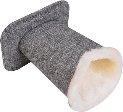 Baitaihem Pack of 2 Plush Lined Eyeglasses Holder Stand Protective Glasses Case For Desks Or Nightstands