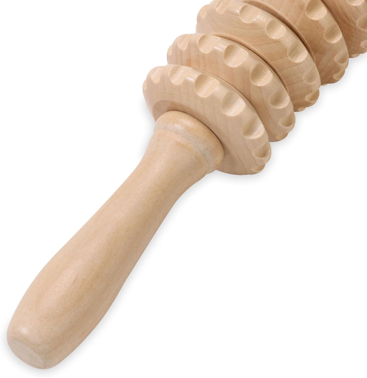 Gaiam Curved Massage Roller, Ergonomic Full-Body Tool | Curved Ergonomic Roller | Neck, Back & Full-Body Muscle Recovery & Soreness Relief | Compact & Portable
