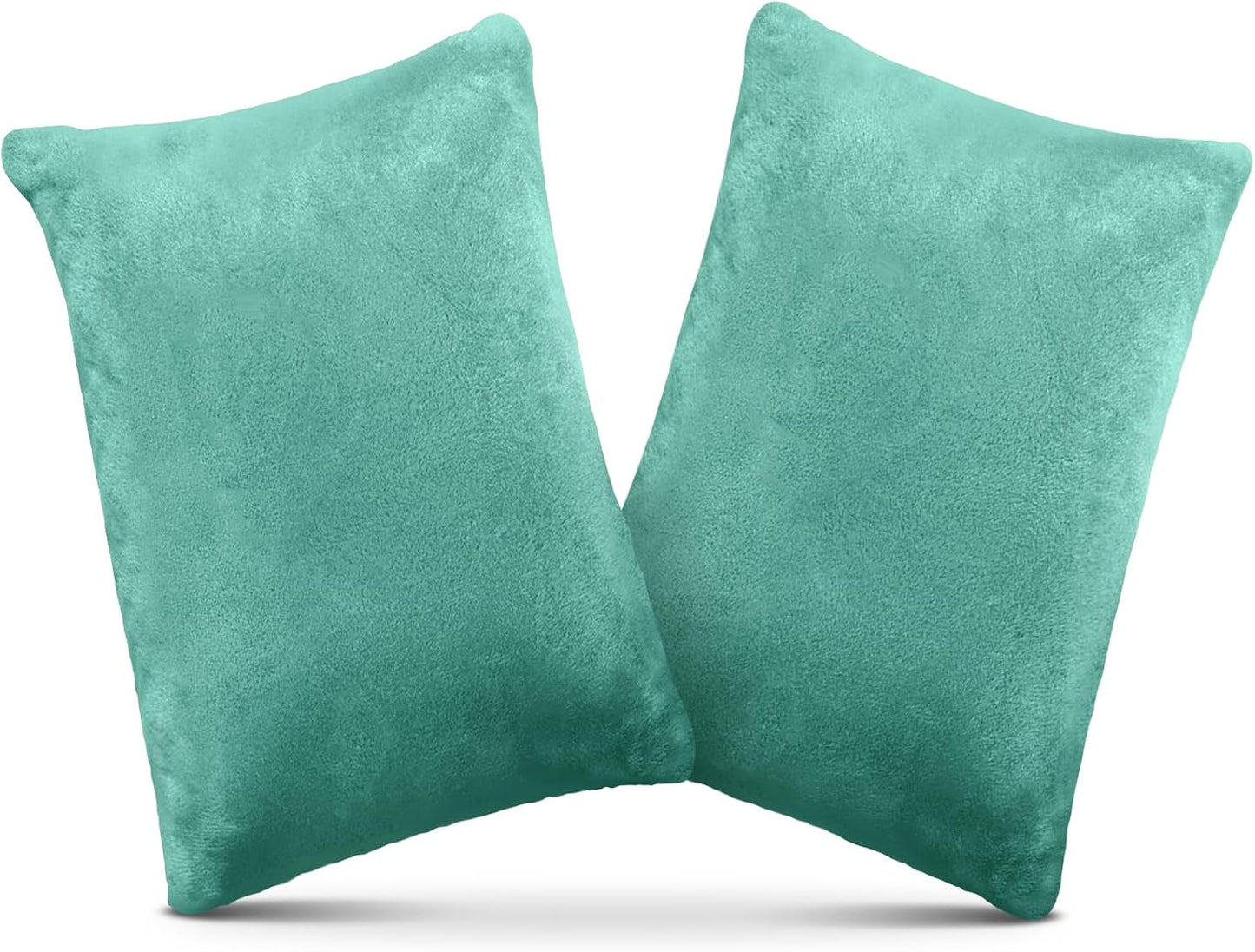 1 MIDDLE ONE 2 Pack Small Pillow, Memory Foam Mini Pillow 11 X 7 Inches for Travel, Sleeping, Nap and Neck, Knee, Lumbar Support, Tiny Cushion for Pet, Dogs (Grey)