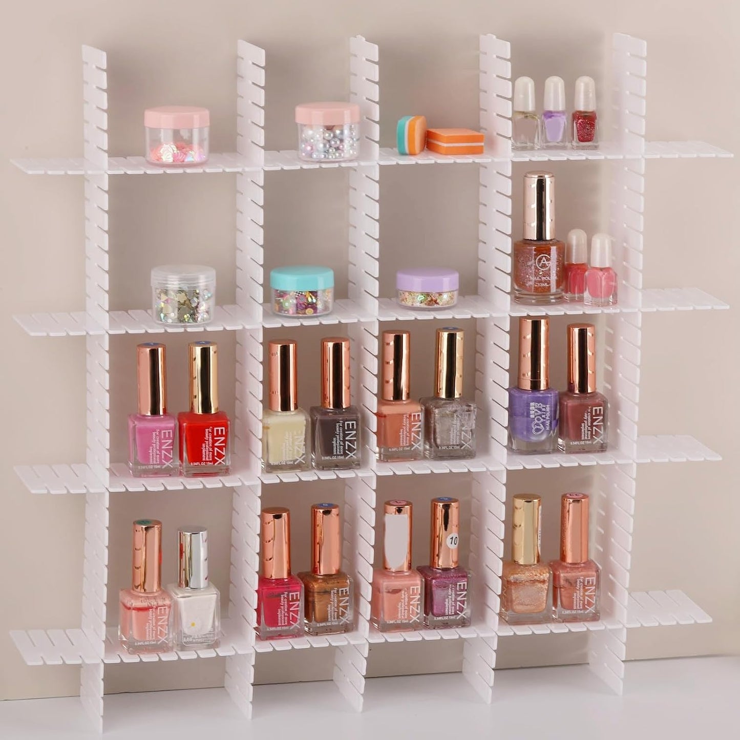 20Pcs Drawer Organizer Dividers 17"x2.8" Adjustable Storage Organizer Separator for Socks, Underwear, Makeup, Kitchen, Dresser