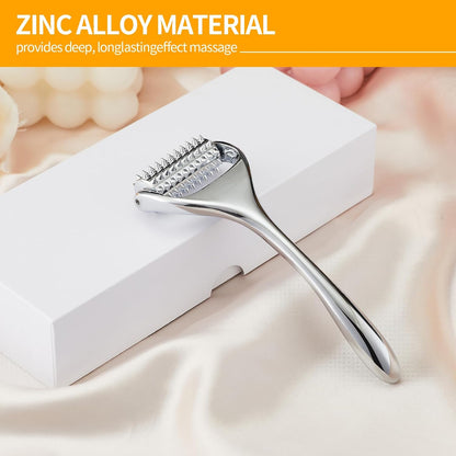 Running man Massage Roller-Deep Tissue Massage Tool for Face,Hand,Neck and Thighs, Acupuncture Roller - Muscle Pain Relief, Face Roller-Skin Care Face Massager Tightens & Tones Skin Appearance