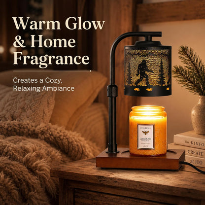 Candle Warmer Lamp Adjustable Height Dimmable for Jar Candles Hummingbird