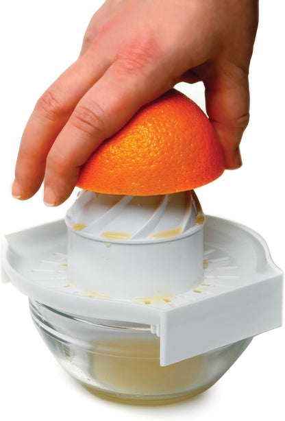 Norpro Deluxe Mandoline Slicer, Grater, Shredder, Julienne and Juicer w/ Safety Guard White