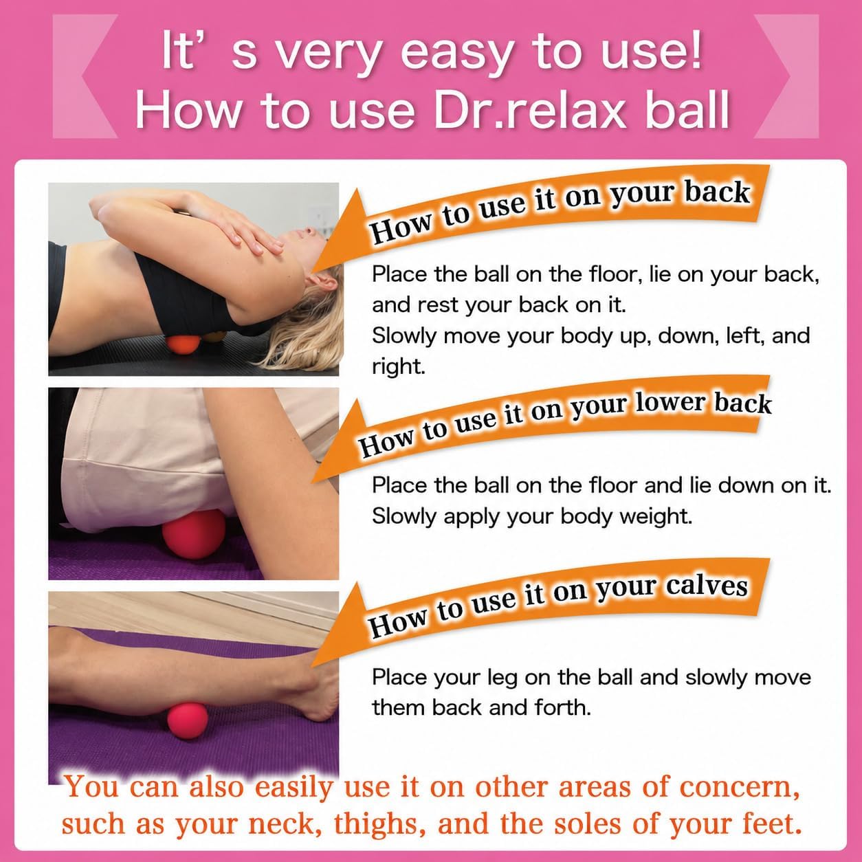 Massage Lacrosse Balls for Myofascial Release, Trigger Point Therapy,Manual Massage Balls, Muscle Knots, and Yoga Deep Tissue Massage. Set of 2 Firm Balls (Ivory and Off-White)