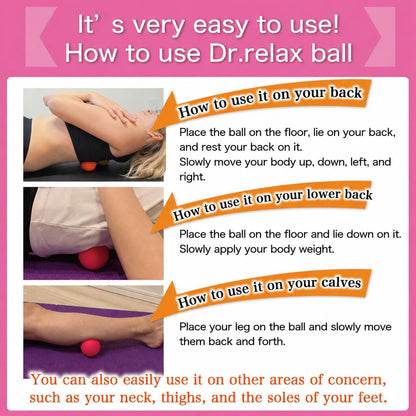 Massage Lacrosse Balls for Myofascial Release, Trigger Point Therapy,Manual Massage Balls, Muscle Knots, and Yoga Deep Tissue Massage. Set of 2 Firm Balls (Ivory and Off-White)