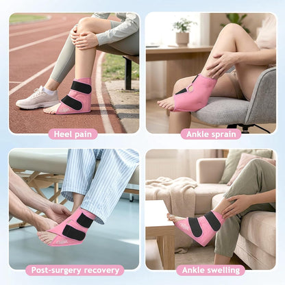 Ankle Ice Pack Wrap, Heel Ice Pack Wrap for Plantar Fasciitis Relief