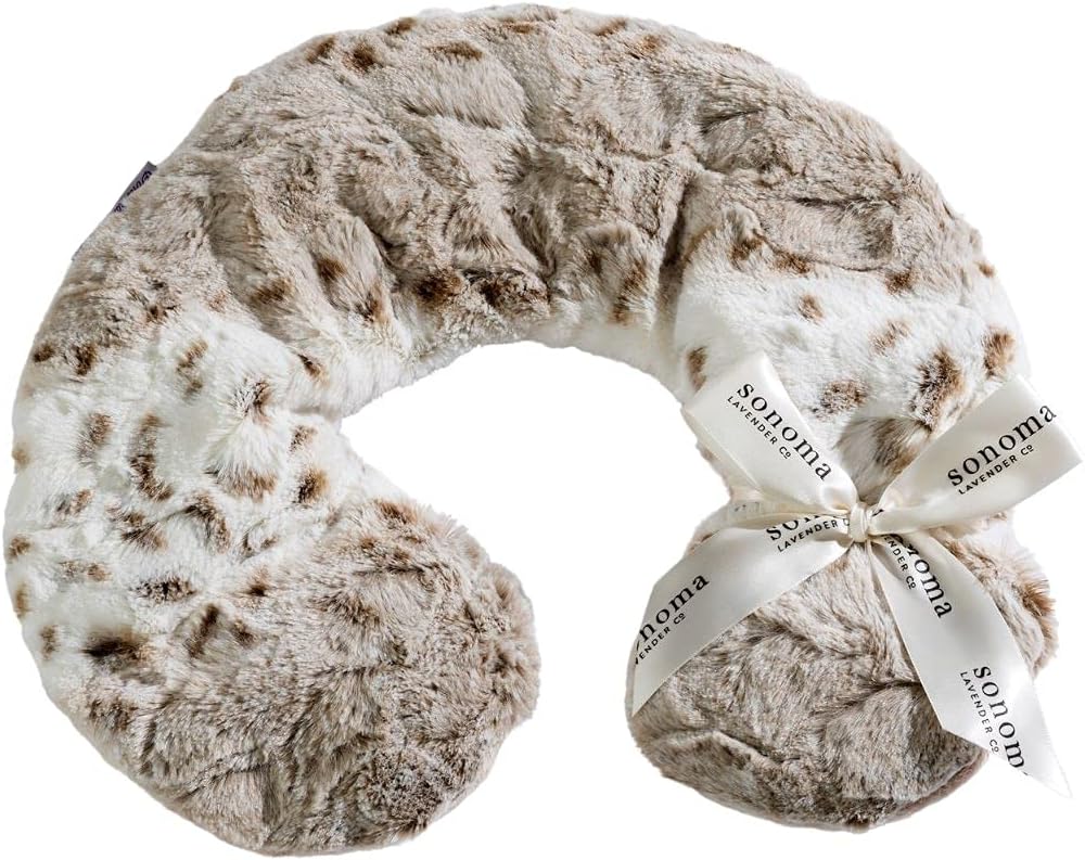 Sonoma Lavender Luxury Lavender Neck Pillow, Arctic Circle | Heatable/Chillable, Microwaveable for Neck and Shoulders, Removable Washable Covers, Great for Relaxation and Pain Relief