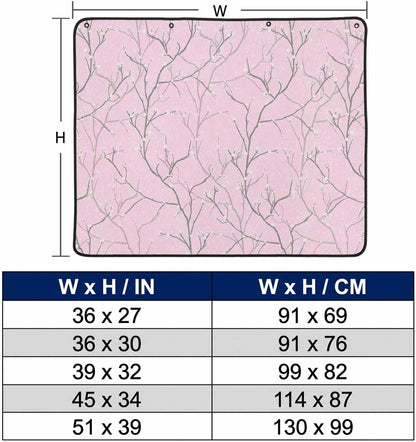 Magnetic Fireplace Cover White Vines Fireplace Screen Decorative Flowers Leaves Tree Branches Insulation Fireplace Blocker Blanket Save Energy Fireplace Draft Stopper Covers for Living Room 39x32 Inch