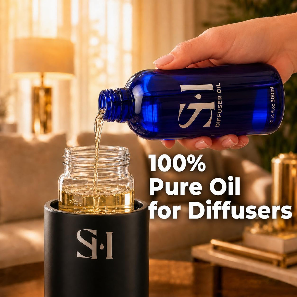 ScentHorizon Monaco MC01 Hotel Diffuser Oil Refill, 5.07 oz (150 ml)