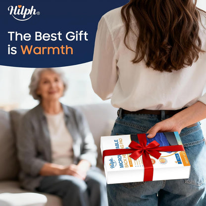 Hilph Heating Pad for Back Microwavable, Moist Heat Low Back Pain Relief