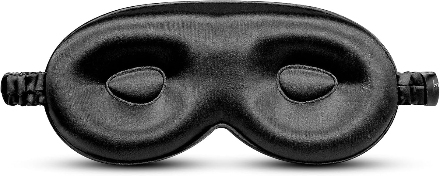 Silk Eye mask for Sleeping 3D Anti Wrinkle Skin Friendly Black Out Dusty Rose