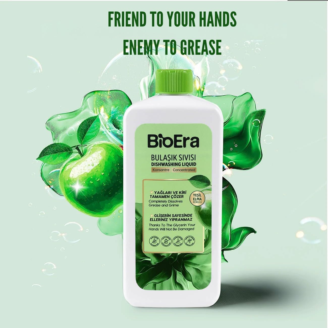 Plant-Derived Cream Cleaner, Cuts Grease, Gently Cleans with Baking Soda, Perfect for Ovens, Sinks, and Walls