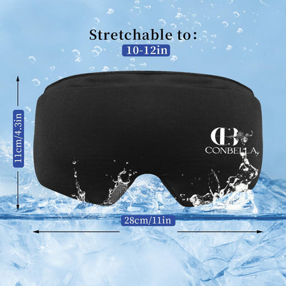 Cooling Eye Mask for Puffy Eyes, Gel Eye Mask, Reusable, Flexible
