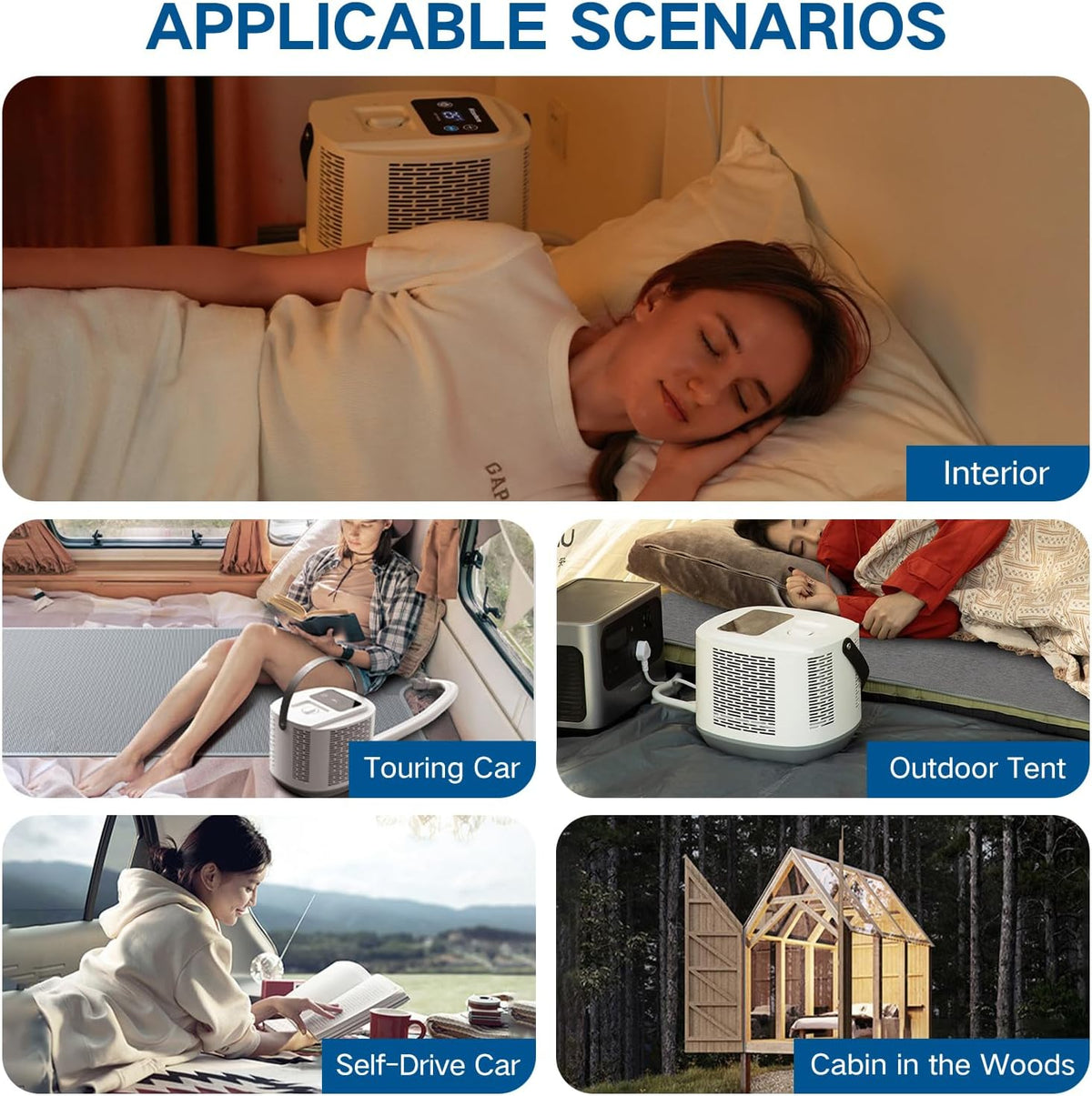 Comfort for Beds,Bed Water Cooling System with Portable Cooling Mattress & Heater(54°F-115°F), Quiet Operation,with Blankets Zone Any Size Bed，for Indoor