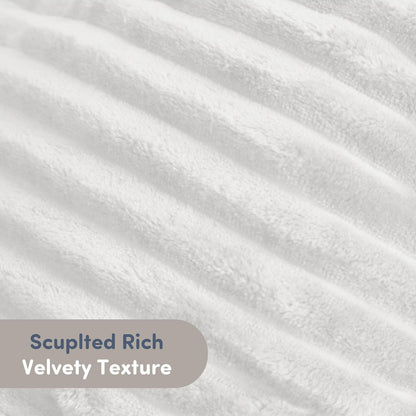 Nestl Reading Pillow with Shredded Memory Foam, Luxe Cut Plush Back Pillow for Sitting Up in Bed, Back and Arms Adjustable Support for Adult & Teens, Backrest Pillows with Washable Cover Dark Grey