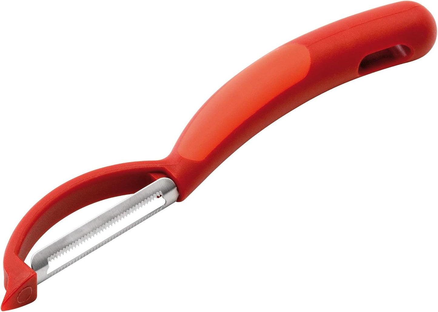 Kuhn Rikon Serrated Piranha “Swivel” Peeler 7.25” Green
