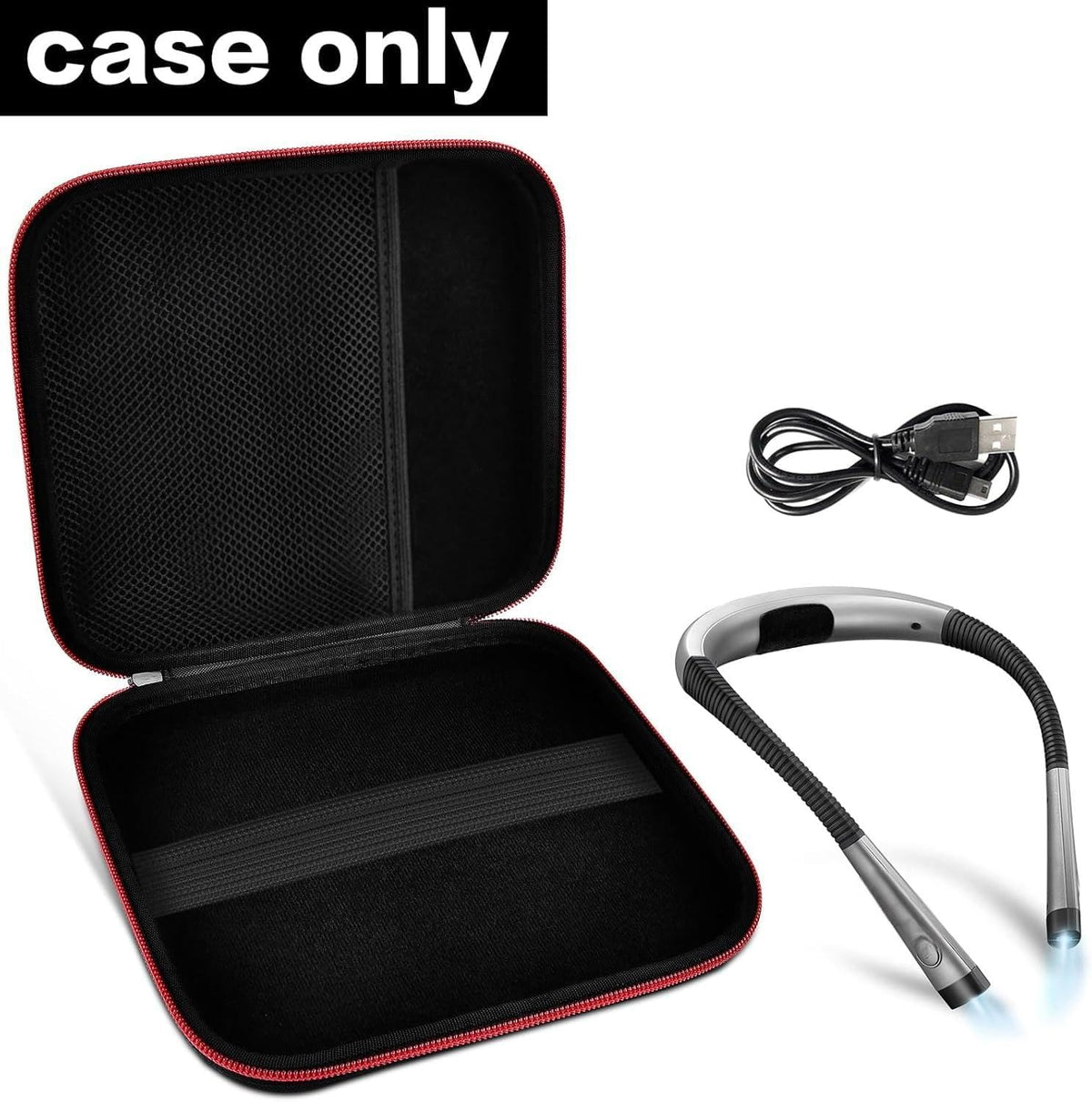 GWCASE Hard Carrying Case for Glocusent for Vekkia LED Neck Reading Lights