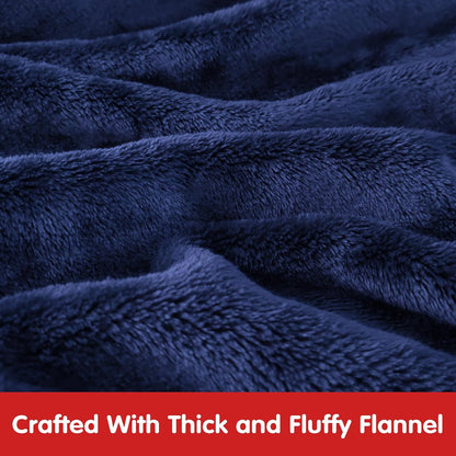 Wearable Blanket Sweatshirt Gifts for Women and Men, Warm and Cozy Giant Blanket Hoodie, Thick Flannel Blanket with Sleeves and Giant Pocket - Dark Gray