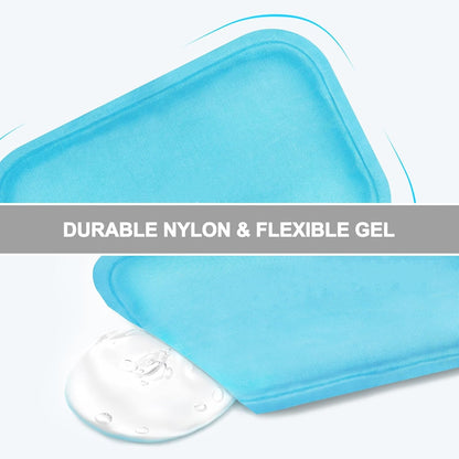 Reusable Small Ice Packs - Hot & Cold Mini Gel Cold Packs for Injuries, Sinus Relief, Tired Eyes, Headaches, First Aid, Pain Relief, Wisdom Teeth, Face - 6 Packs