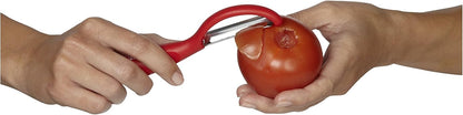Kuhn Rikon Serrated Piranha “Swivel” Peeler 7.25” Green