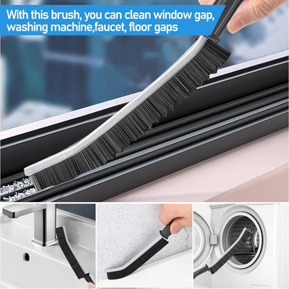Palksky Window Track Cleaner Set, Window Groove Cleaning Brush Tools, 7PCS