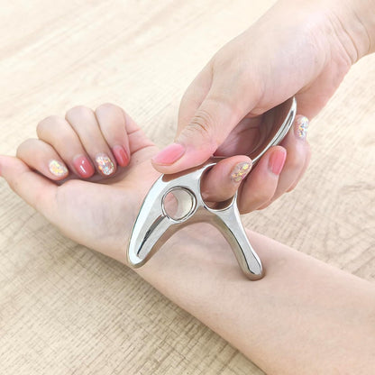 Gua Sha Trigger Point Massage Tool -Thumb Protector,Deep Tissue Massage,Muscle Scraper Tool (T)