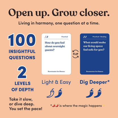 Friends are Human Conversation Cards for Friendship and Bonding, 140 Cards