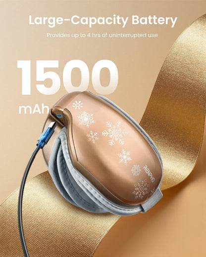 RENPHO Eyeris 1 Eye Massager with Heat, Heated Massage Eye Mask