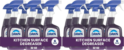 Dawn PRO Kitchen Surface Degreaser, Bulk Cleaning Spray for Oil and Grease Buildup in Commercial Kitchens, 32 fl oz (Case of 6)